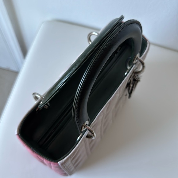 ❌SOLD❌ LIMITED EDITION* Tri-Color Cannage Lady Dior Bag - Picture 7 of 17